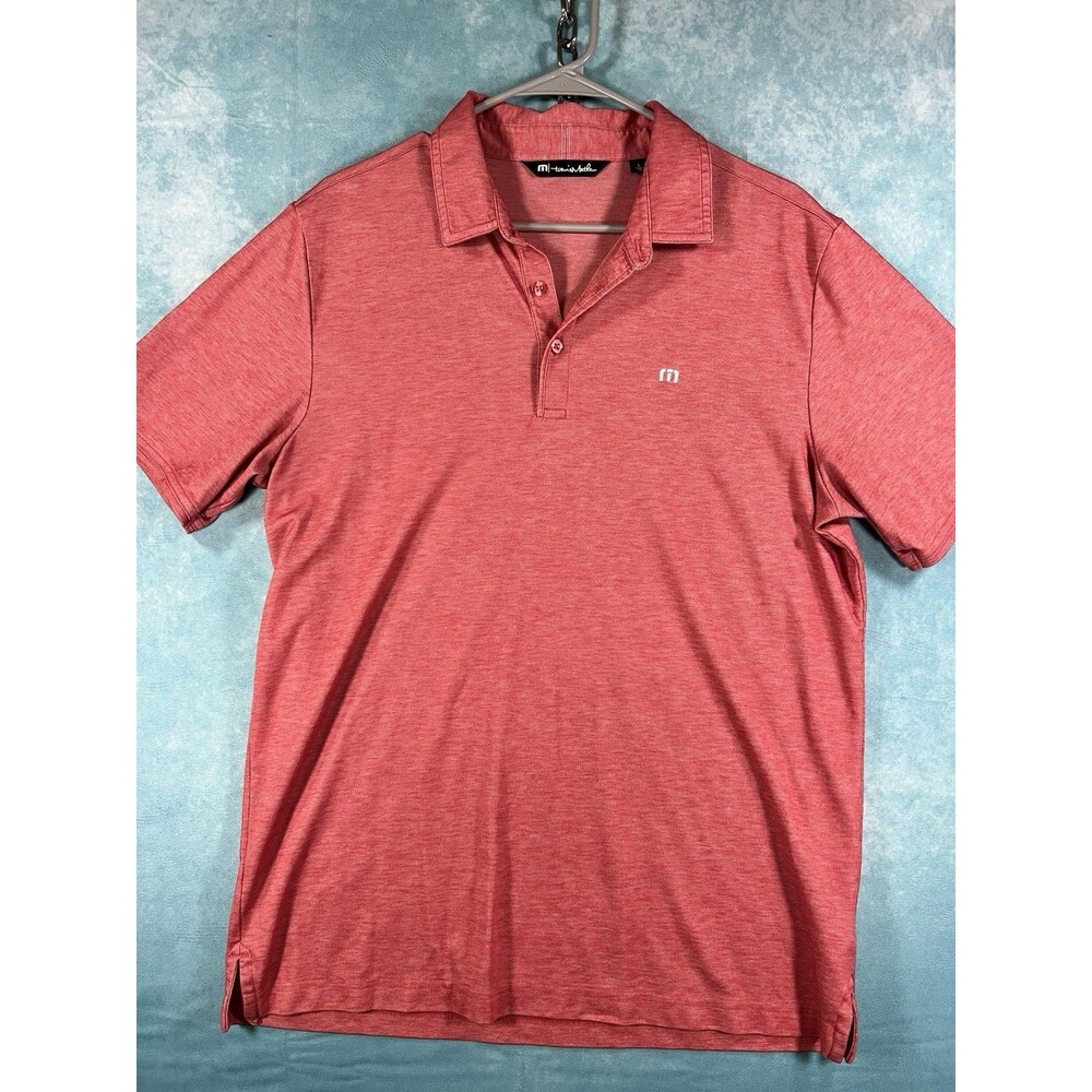 Y2K VTG Travis Matthew polo large Preformance Golf  Shirt